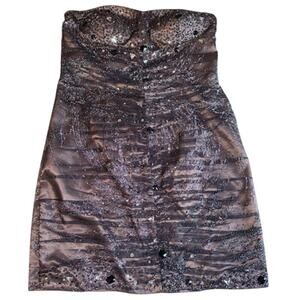 Jump Apparel Junior Homecoming Short Dress Sequin size 11/12 Formal wear